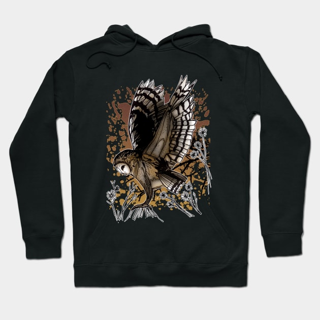 Barn Owl Stance Hoodie by adamzworld